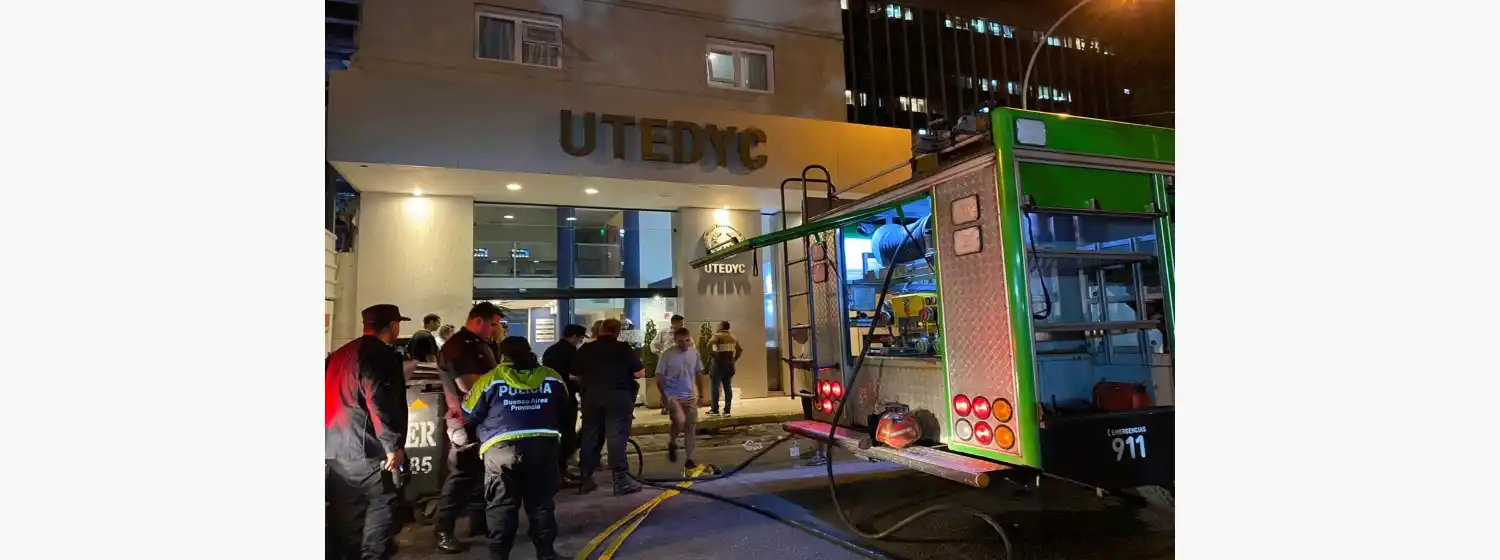 Evacuaron un hotel céntrico por un incendio en la cocina