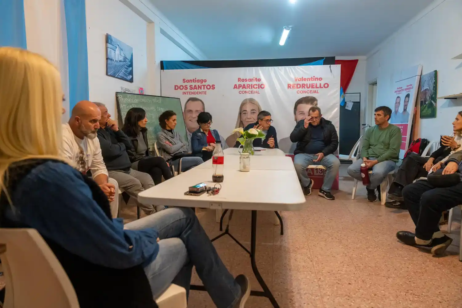 Hoy en el ex club de Empleados: Encuentro de equipos técnicos del Dr. Santiago Dos Santos y vecinos