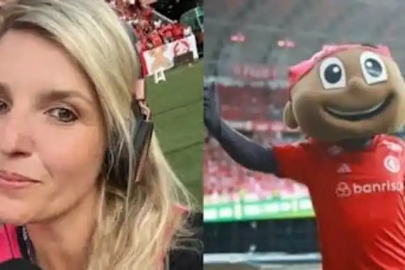 Periodista brasileña denunció por acoso sexual a la mascota de Inter de Porto Alegre