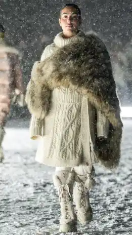 Este es el look que usó Georgina Rodriguez en el exclusivo desfile