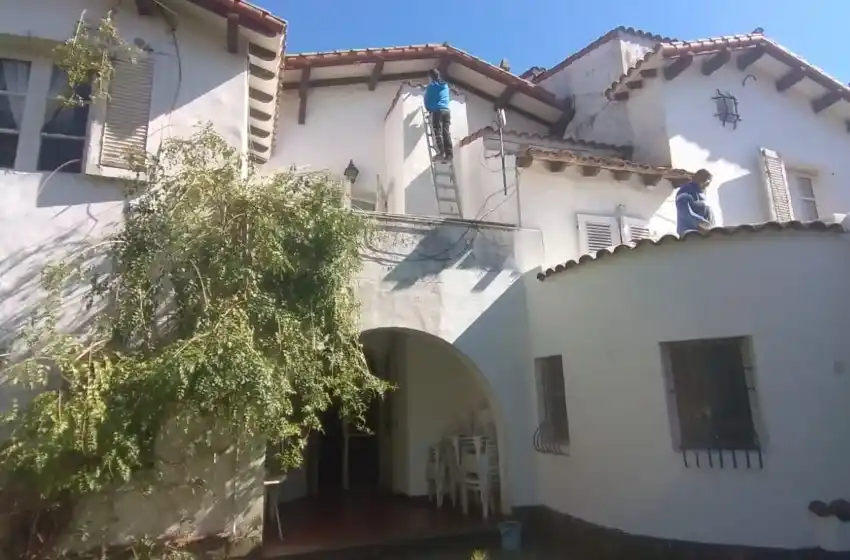 Realizan trabajos de mantenimiento y mejoras en Villa Mitre