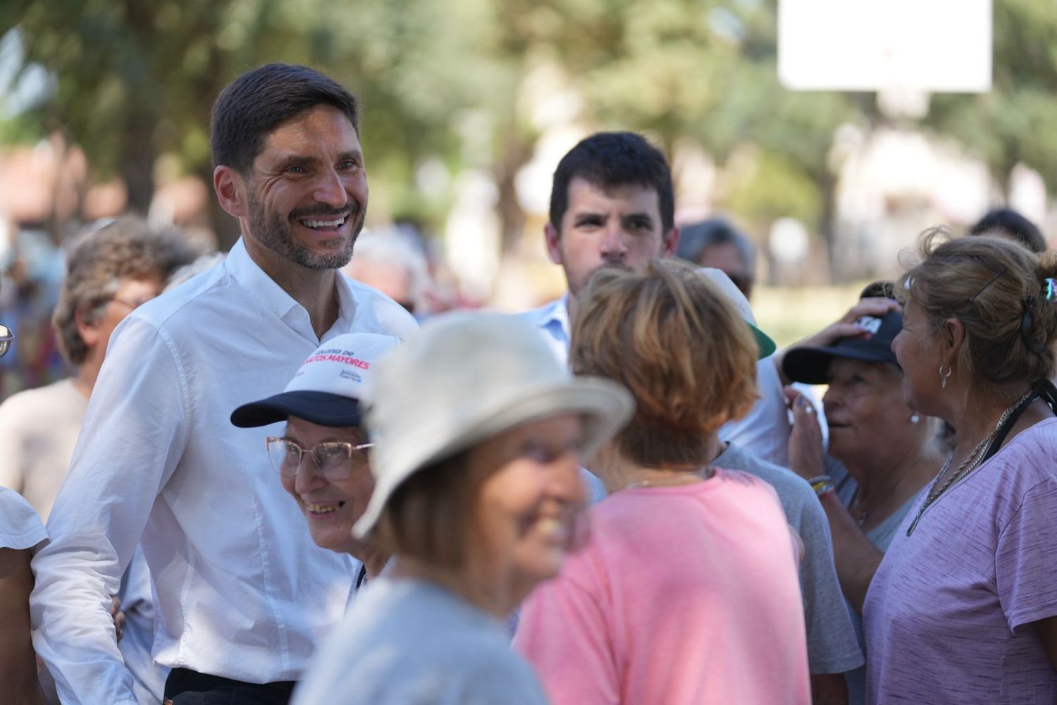 El gobernador recorrió el Departamento General López