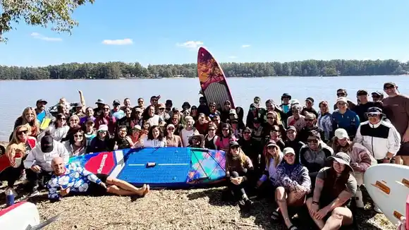 El Lago Salto Grande fue escenario de un fin de semana de deporte, cultura y recreación