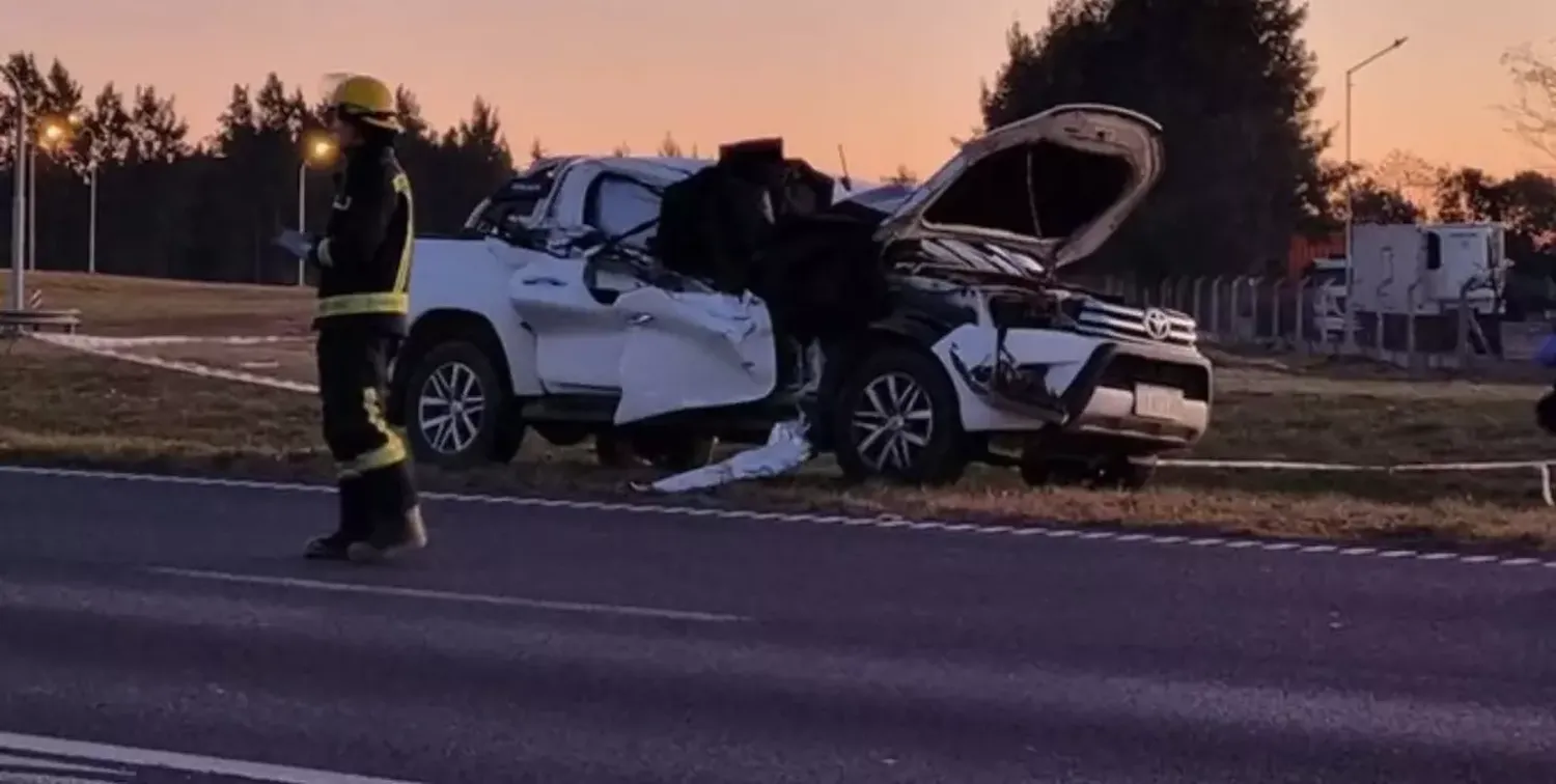 Autopista Rosario-Buenos Aires: accidente fatal a la altura de Fighiera 