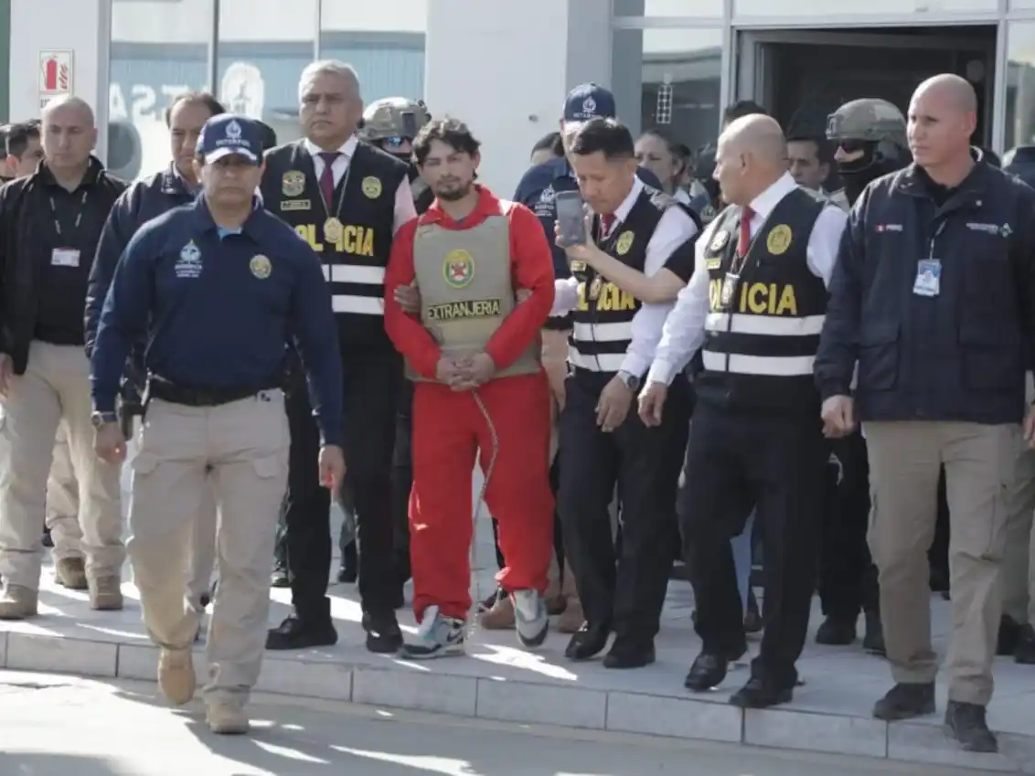 Trasladaron desde Perú a Matías Ozorio, el ladero de “Pequeño J”