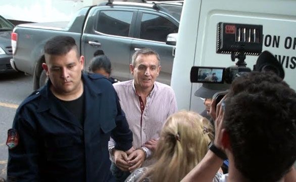 Hugo Righelato no quiso declarar y le dieron 20 días de prisión