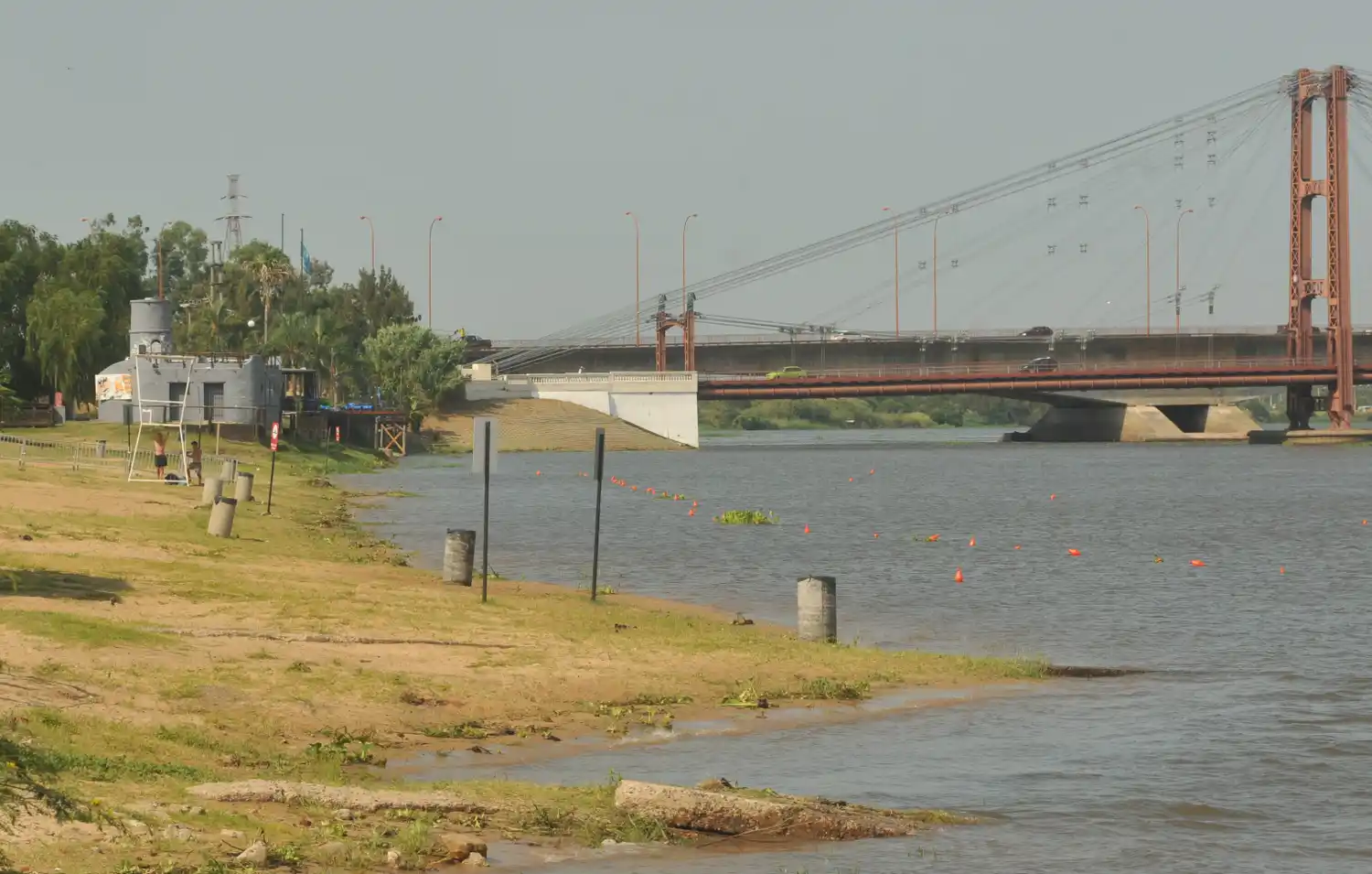 La Costanera Este santafesina se quedó sin playa