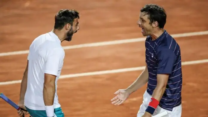 El argentino Horacio Zeballos fue campeón en dobles en Roma