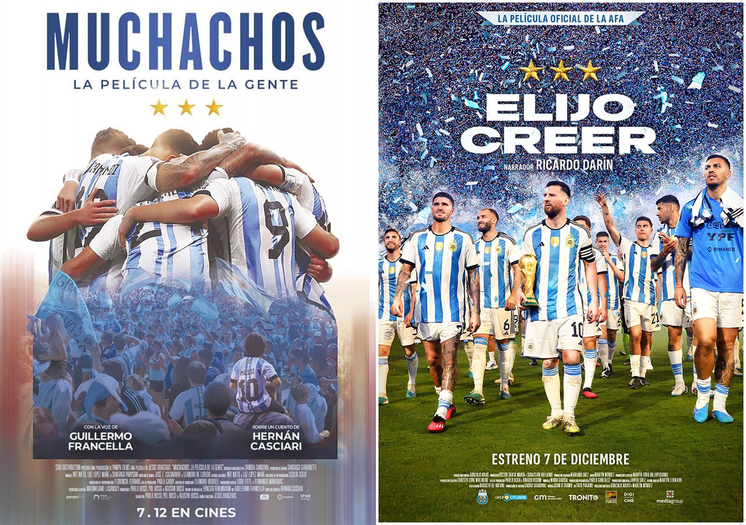 “Muchachos” y “Elijo creer”, en el Ocean