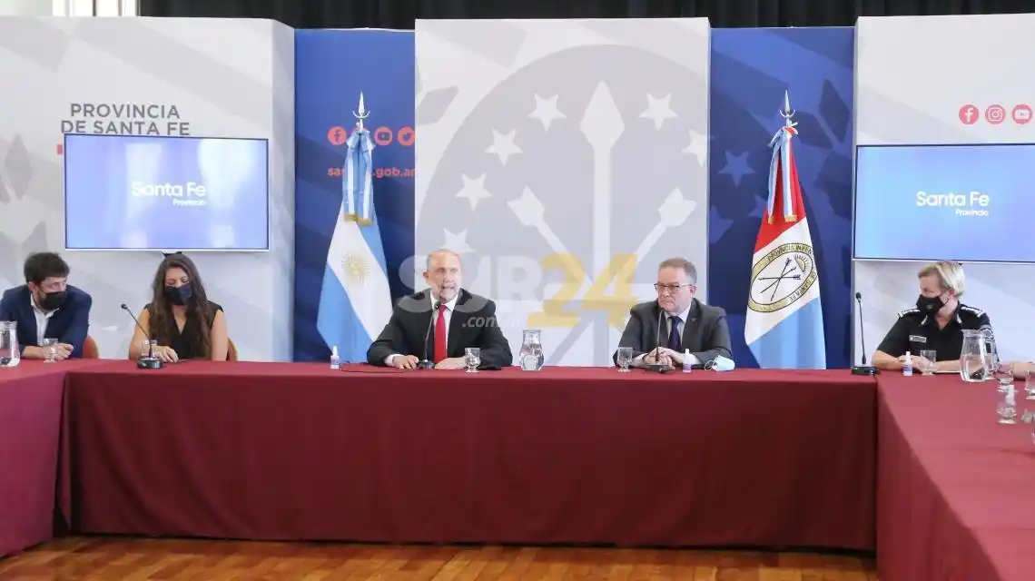 Perotti y Lagna junto a los jefes policiales: “ratificamos y profundizamos el rumbo”