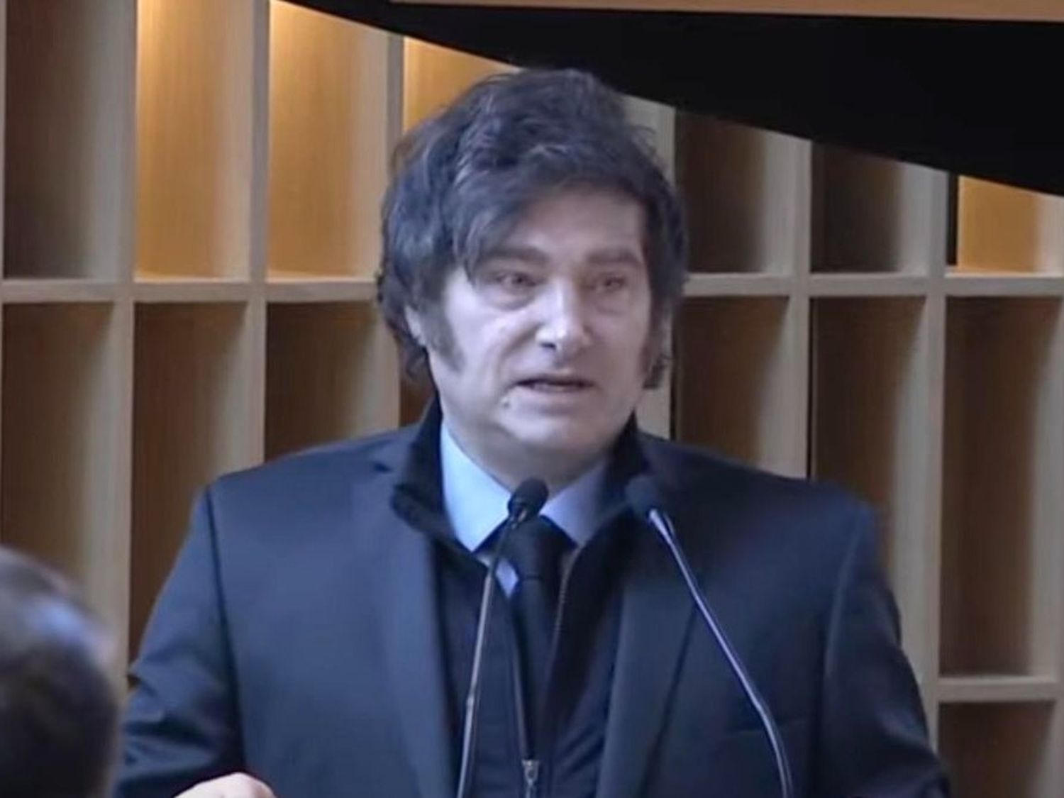 Milei sostuvo que a su gobierno "no le falta política"