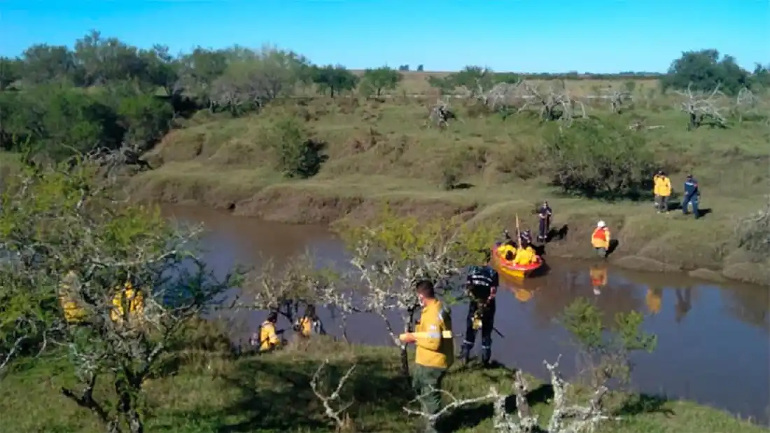 Hallaron el cuerpo del joven que cayó a un arroyo y fue arrastrado por el agua