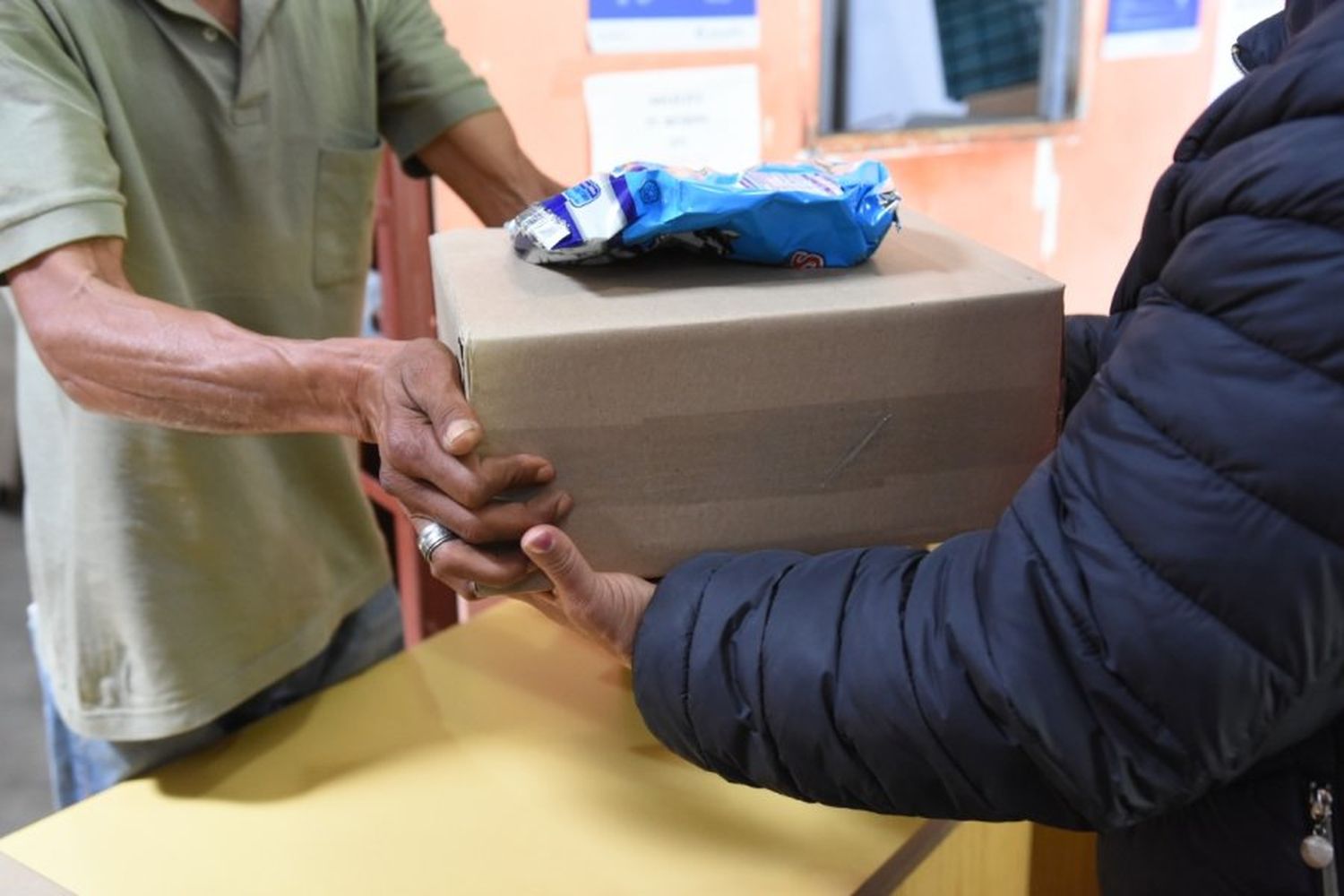 Nueva entrega de refuerzo alimentario