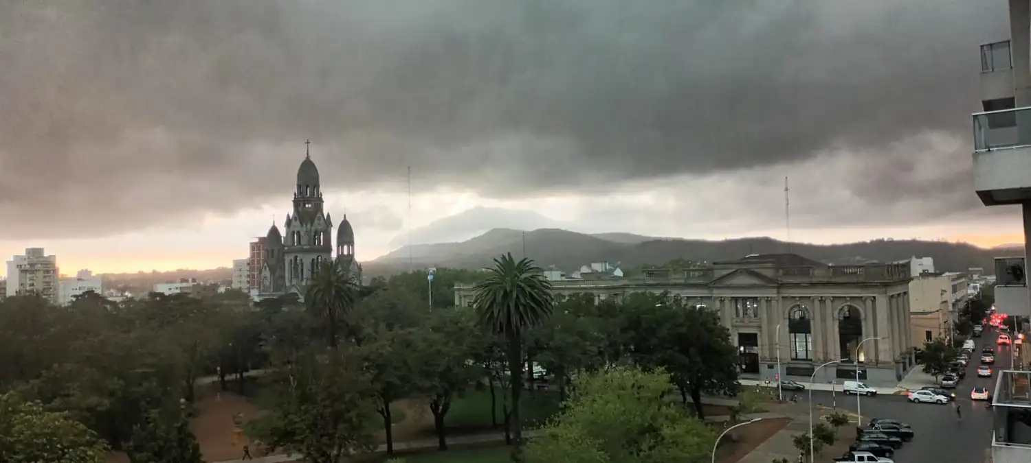 Alerta meterológica por tormentas para la tarde del domingo en Tandil