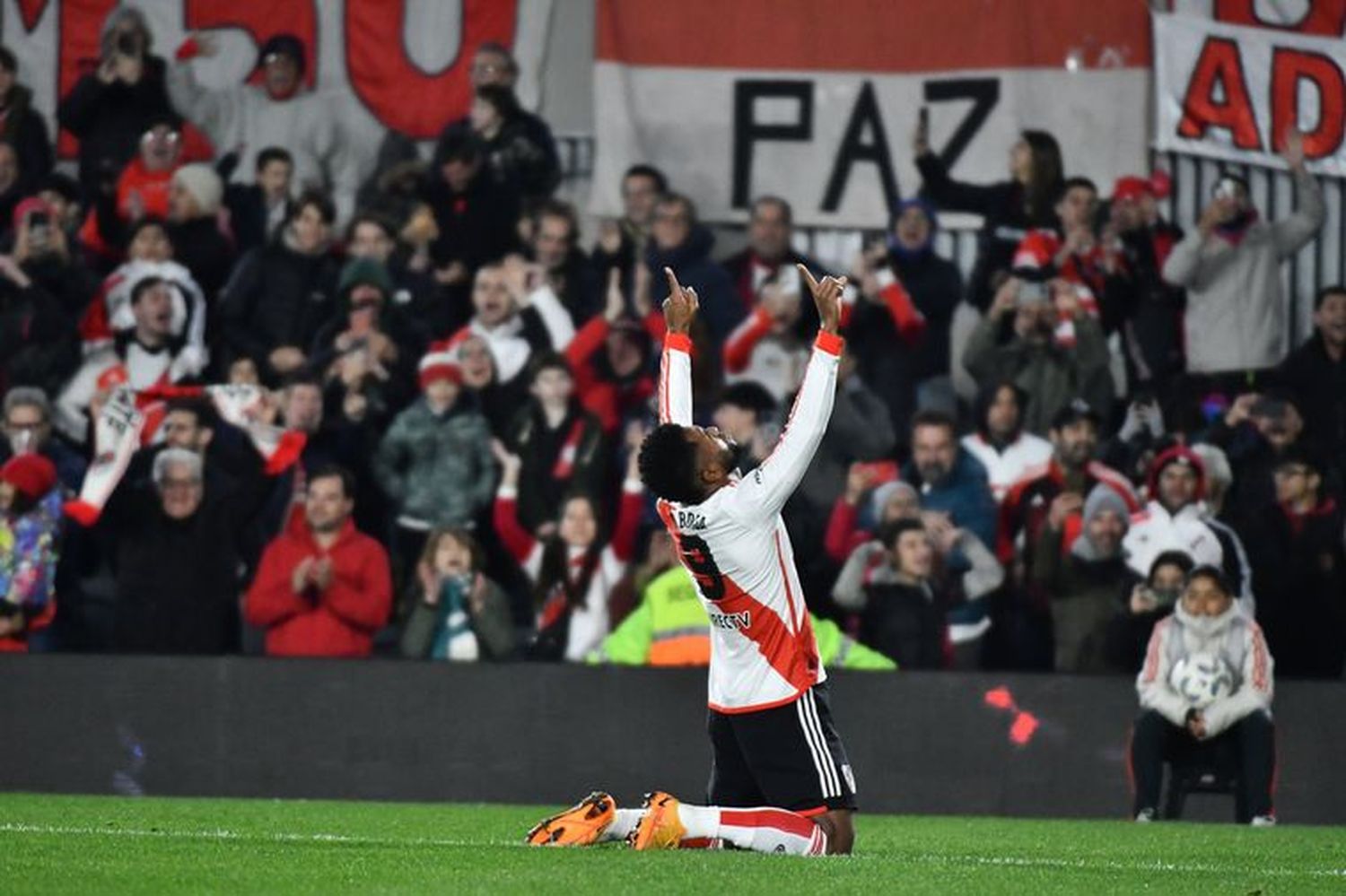 Borja convirtió los últimos cinco goles oficiales de River.