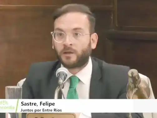 Grave desliz del concejal Felipe Sastre: Comparó al PJ con el nazismo y generó repudio
