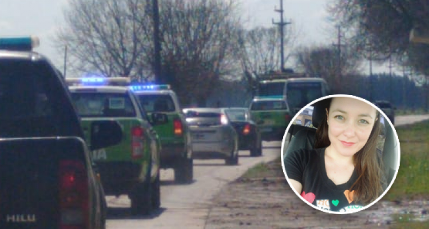 Tristeza en la Policía: murió una integrante de la fuerza en San Nicolás y una caravana acompañó su regreso