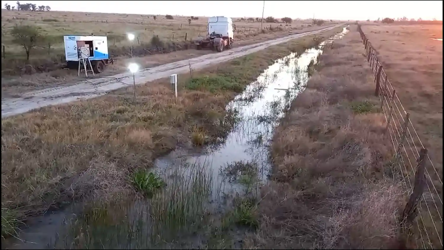 Finalizó la reparación del acueducto Desvío Arijón y el servicio se normaliza en Rafaela