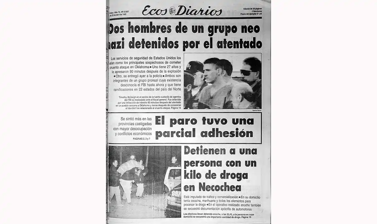 Sábado 22 de abril de 1995