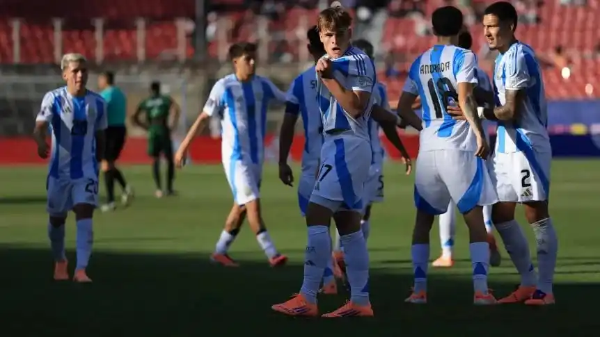 Mundial Sub 20: con un gol de Toto Silvetti, la Selección Argentina goleó a Nigeria y avanzó a cuartos de final