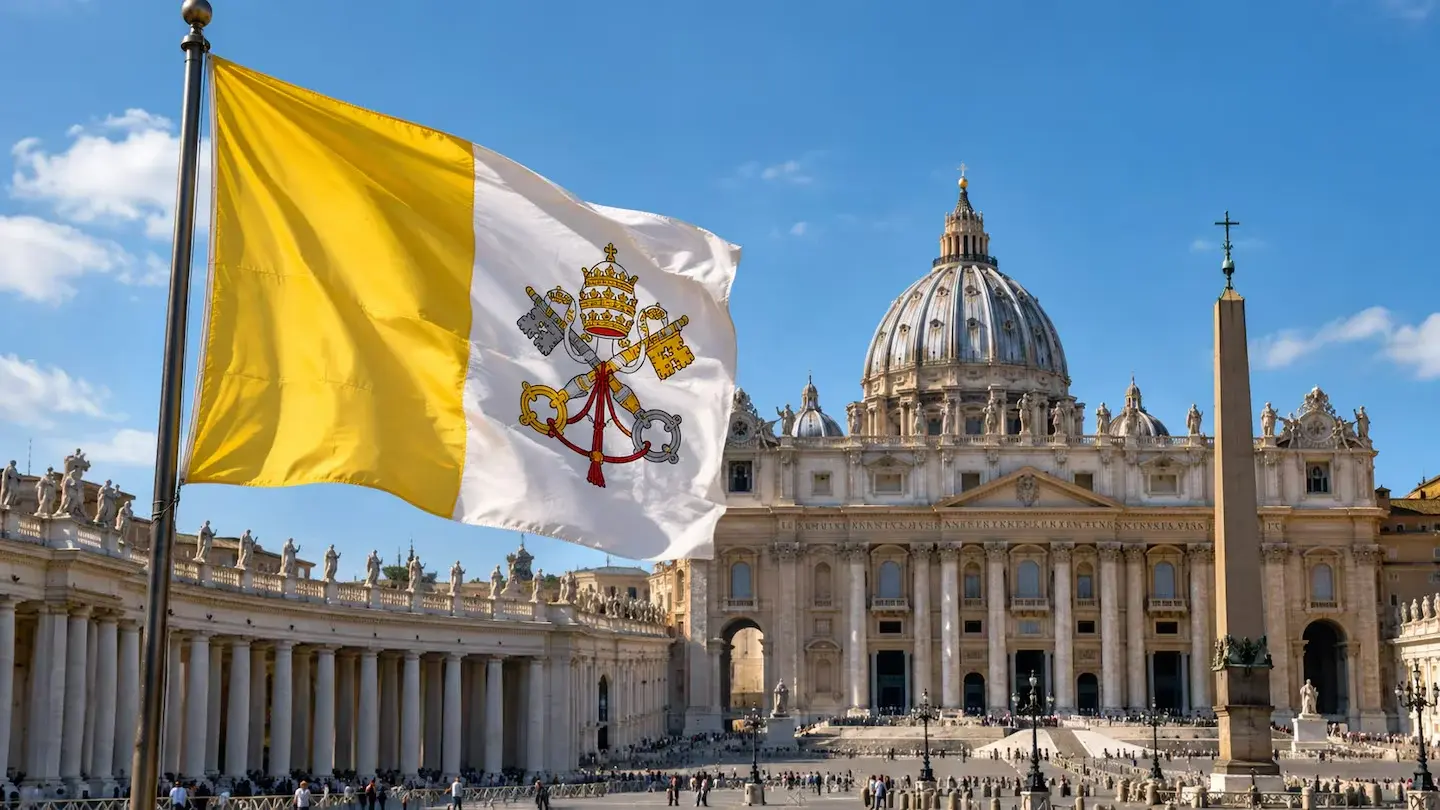 Historia y significado de los colores de la bandera del Vaticano