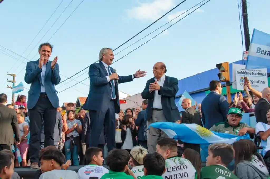 Desde Berazategui, Alberto pidió tener a la Selección como “inspiración para construir el presente”