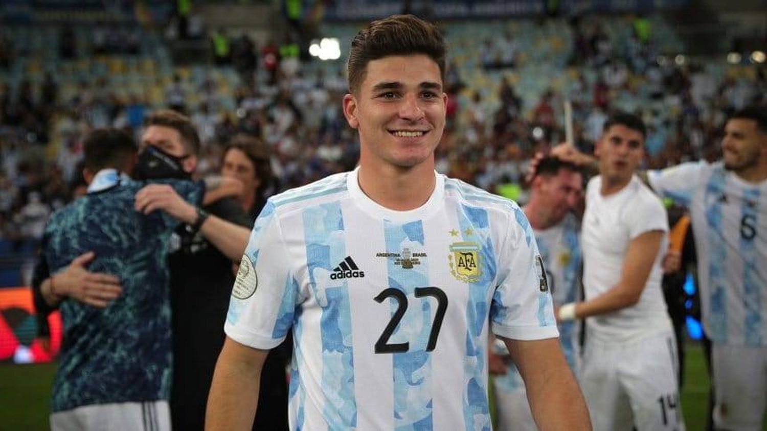 Julián Álvarez y su ilusión de estar en Qatar 2022 junto a Messi