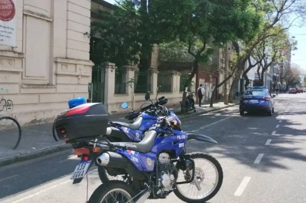 Operativo en una escuela