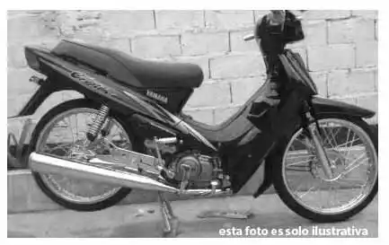 Hallaron una moto con un motor de otro rodado