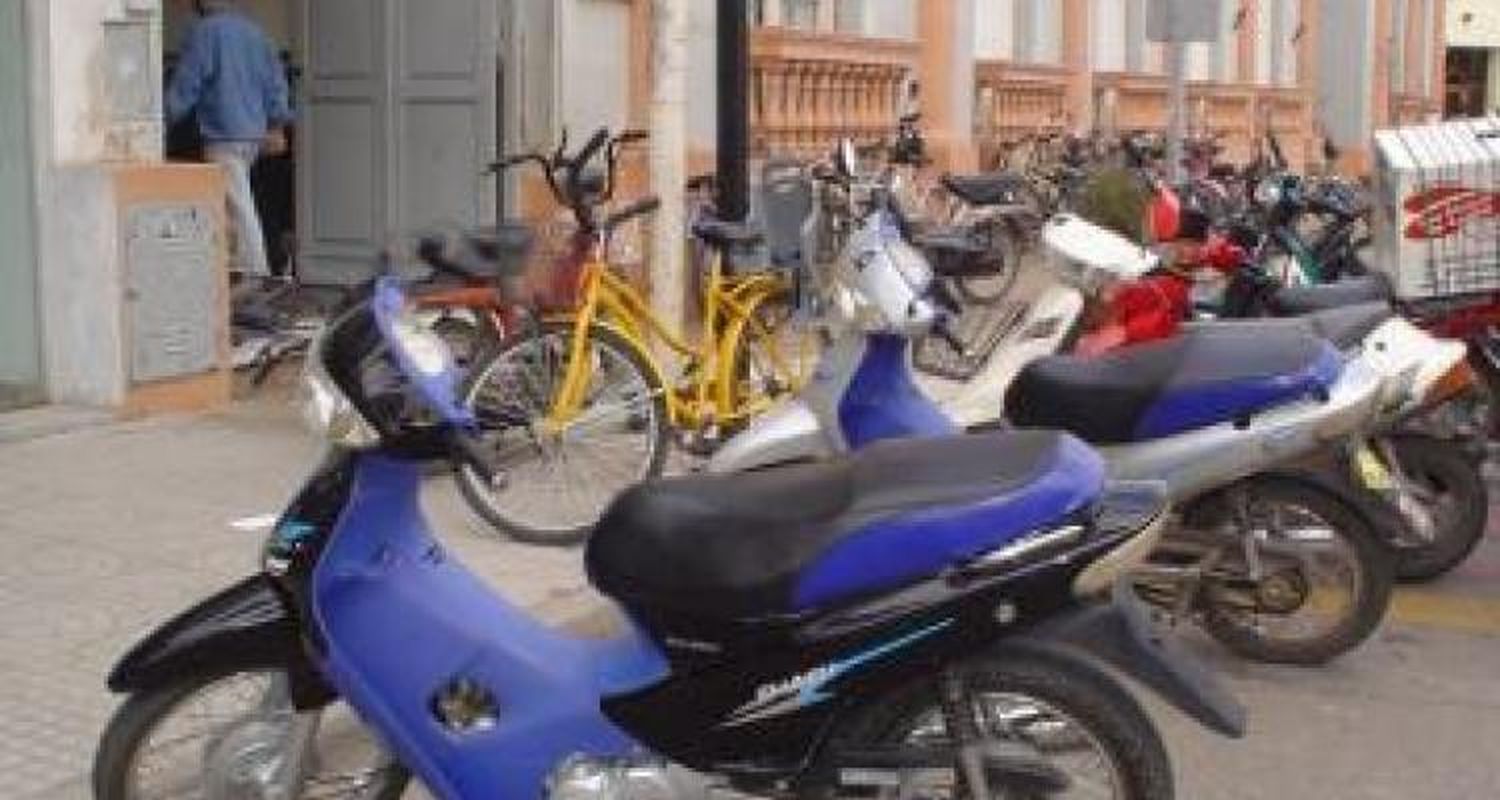 Las motos sin patentar son blanco fácil de robo
