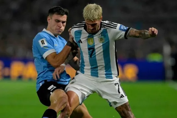 Manuel Ugarte, el uruguayo que se peleó con De Paul rompió el silencio