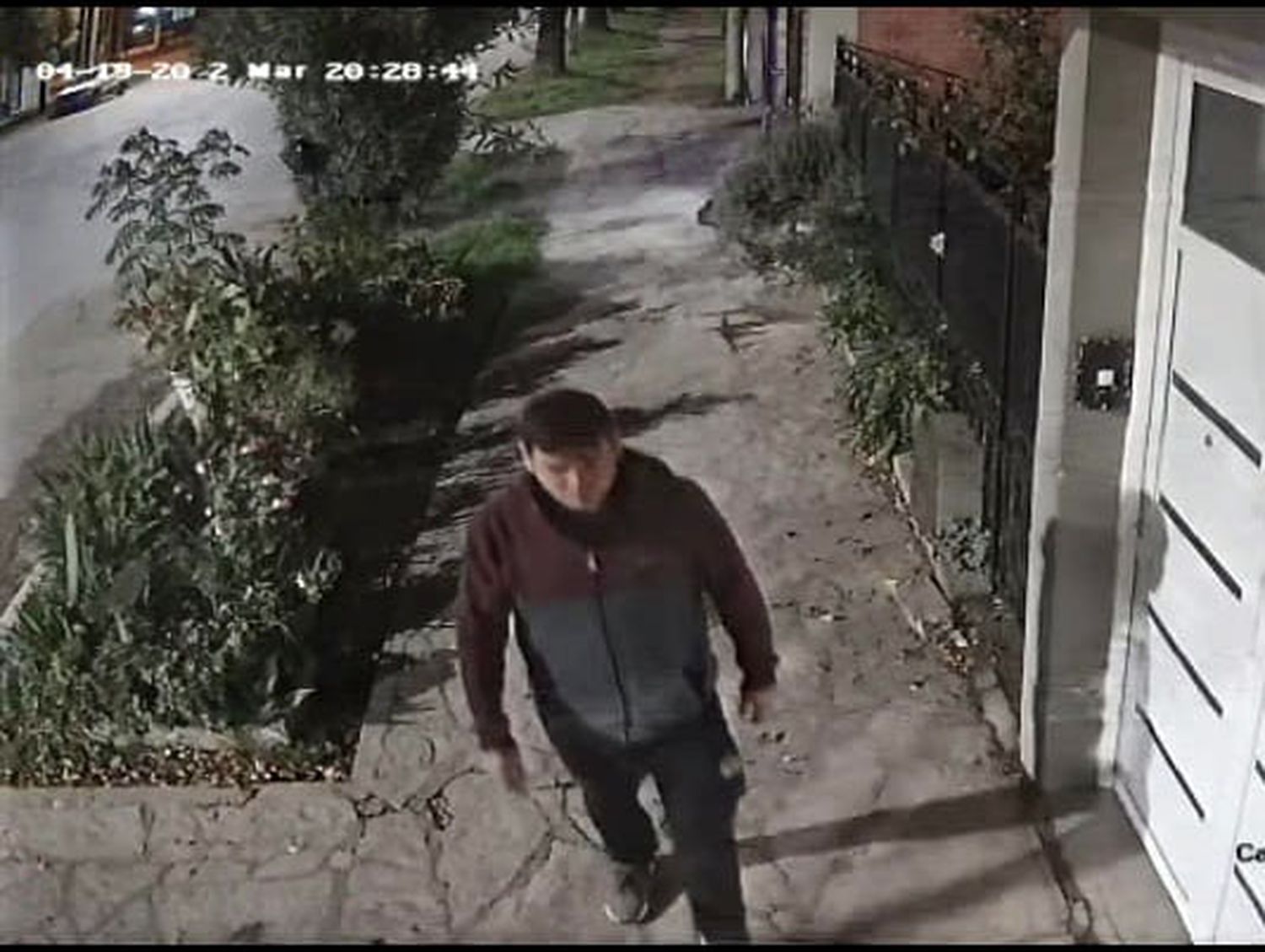 Encontraron a un ladrón en el interior de su casa