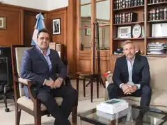 Frigerio se reunió con el ministro del Interior para fortalecer la cooperación entre Nación y provincia