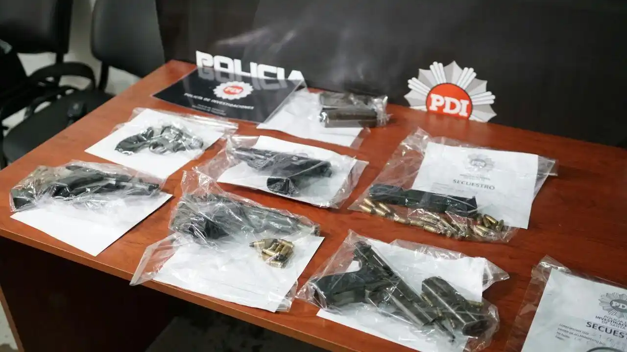 PDI secuestró armas en un allanamiento en el Sudoeste de Rosario
