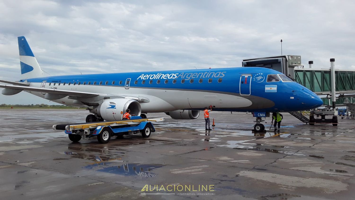 Aerolíneas Argentinas inaugurates its flights between Córdoba and San Juan