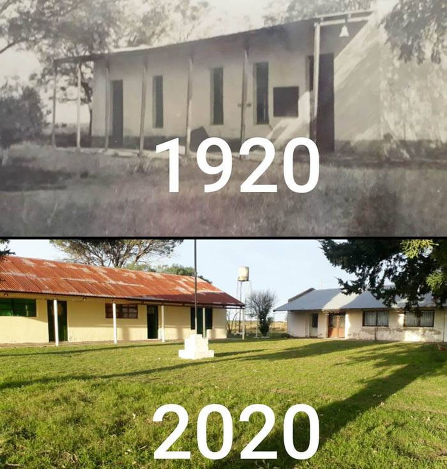 Cumplió 100 años la escuela  de Colonia Walter Moss 