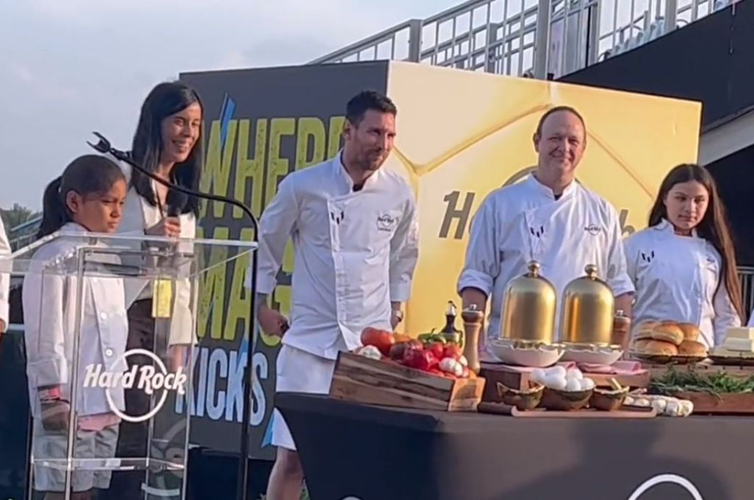 Lionel Messi chef