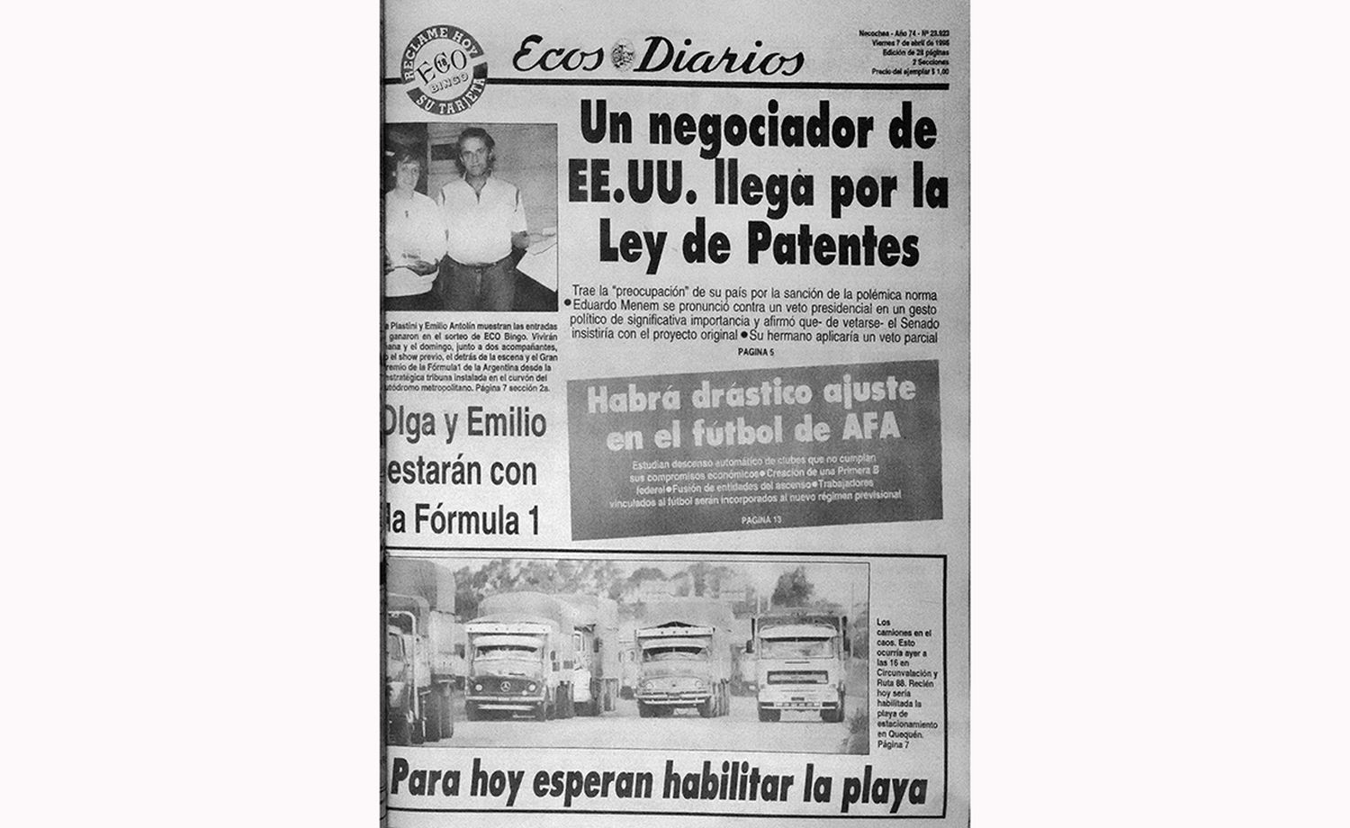 Viernes 7 de abril de 1995