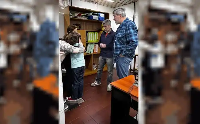 La noticia sobre el hallazgo ocurrió en la tarde del domingo.