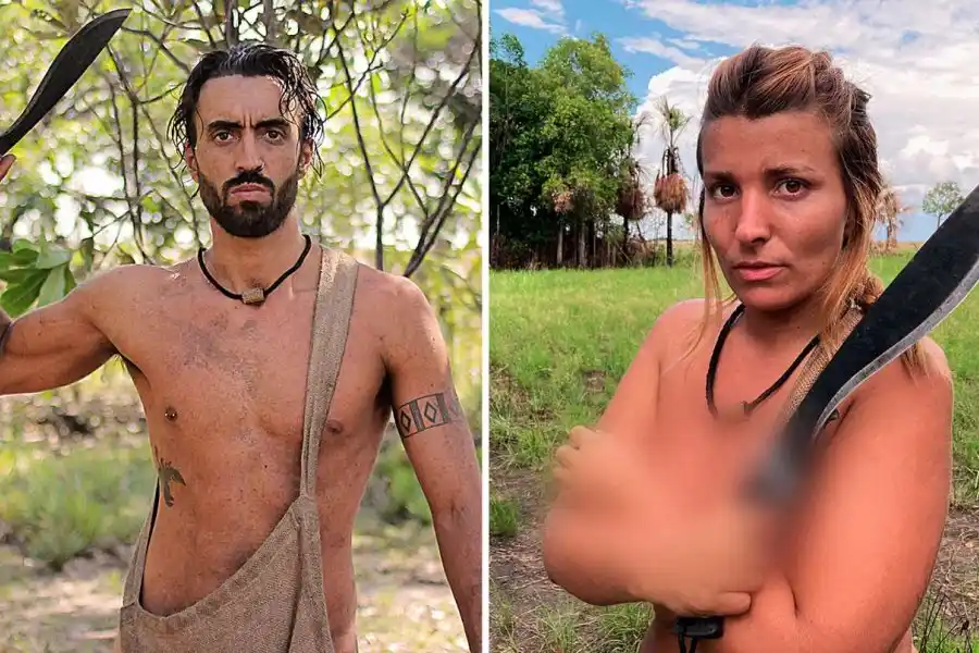 Dos argentinos participarán en un conocido reality de supervivencia en el que estarán desnudos
