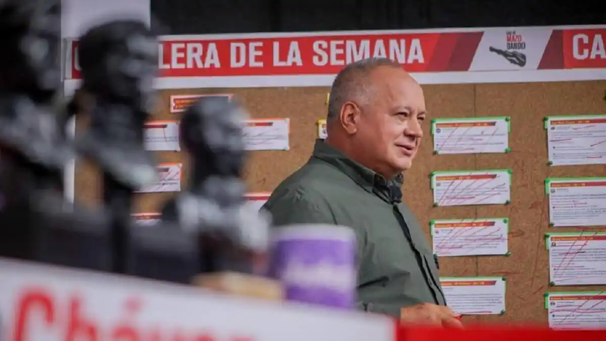 LAS PRIMARIAS siguen siendo el tema favorito de Diosdado:  «ese día va a haber candela»