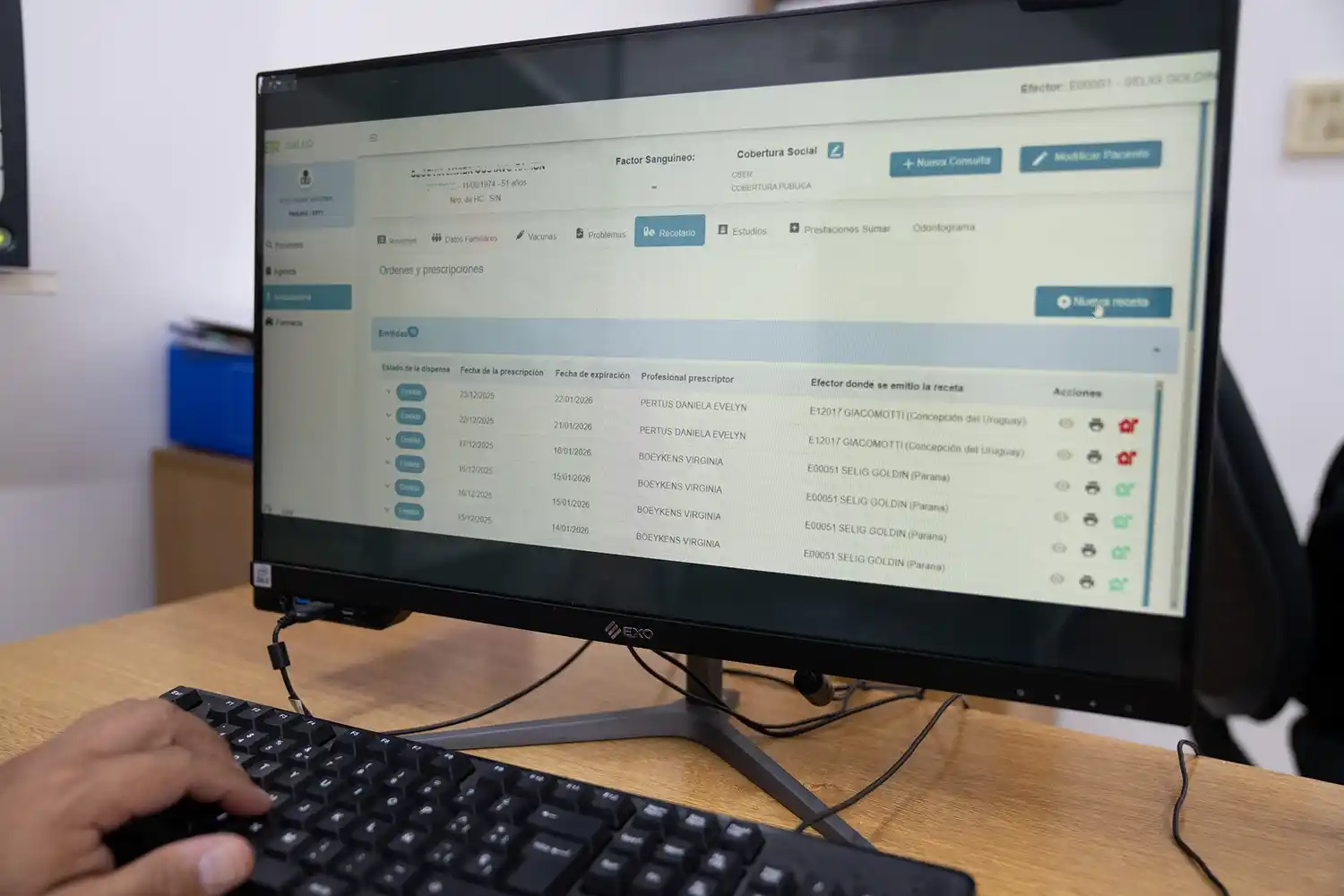 Rige plenamente la receta electrónica en Entre Ríos