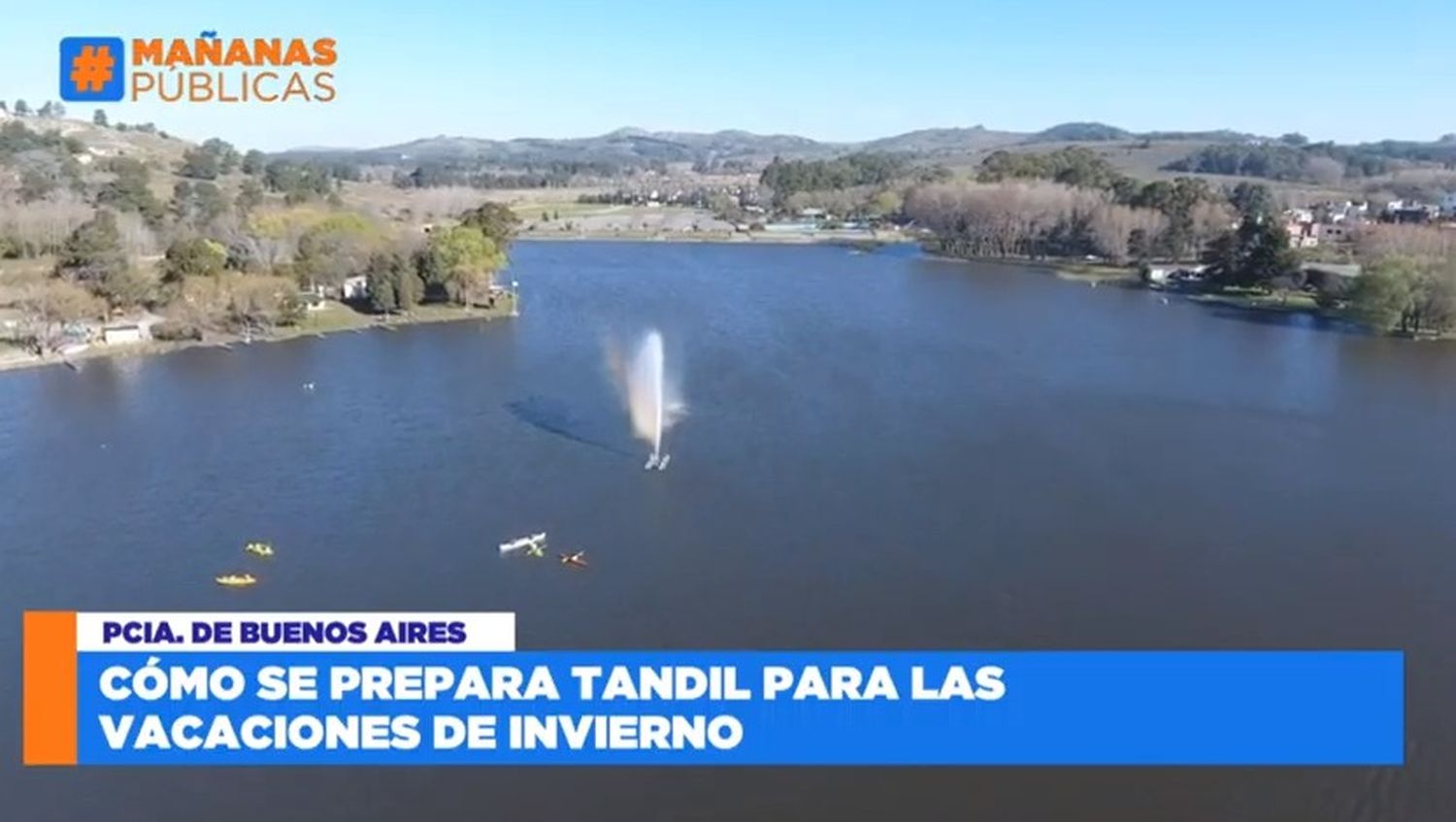 Un programa de la TV Pública transmite desde Tandil y comparte con el país la potencialidad de la ciudad