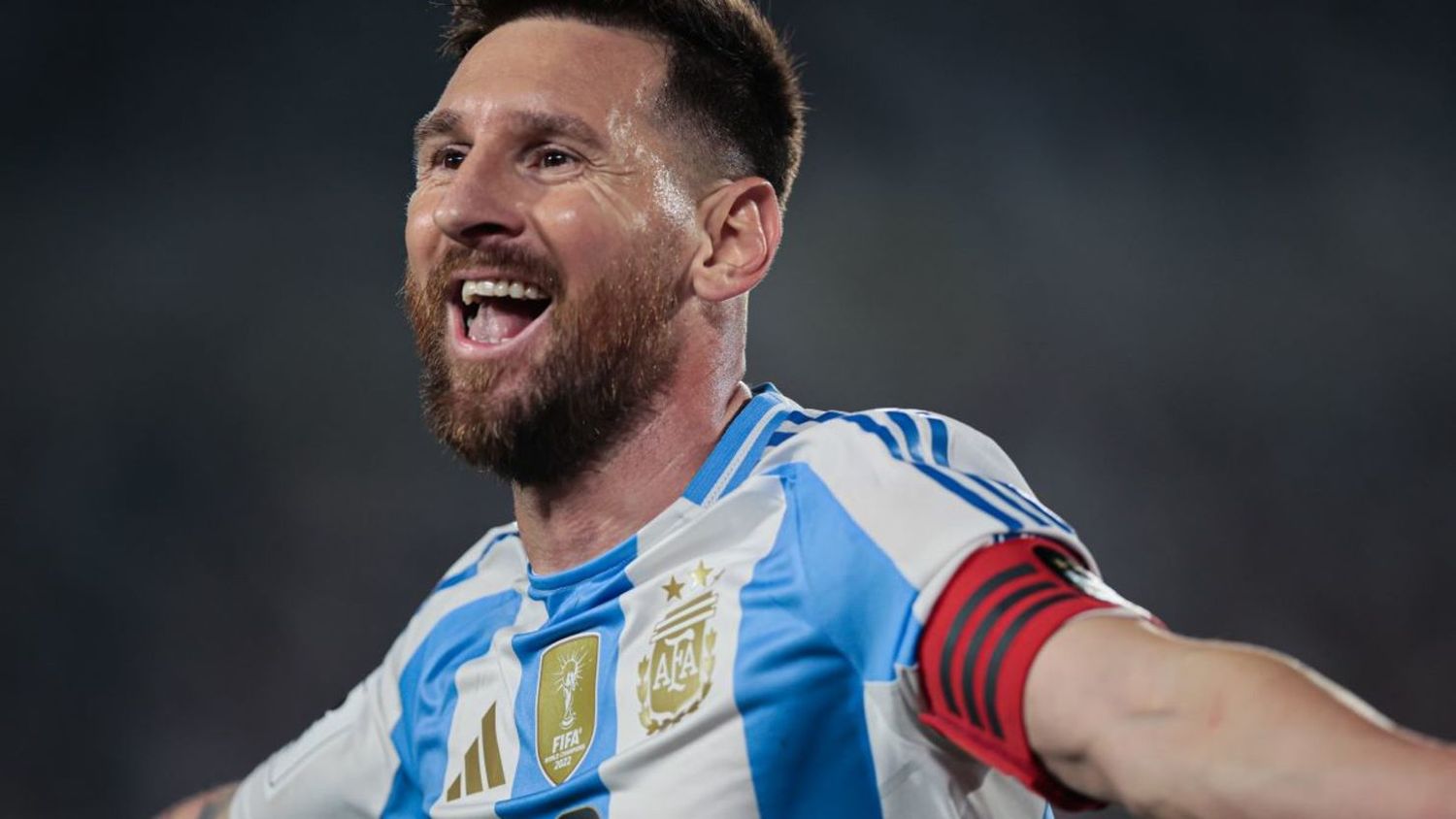 Messi convirtió 3 goles