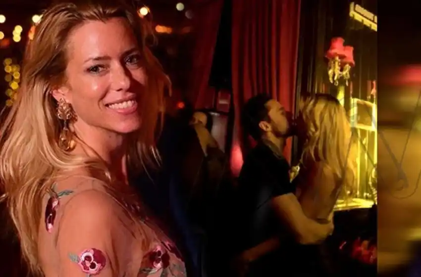 Nicole Neumann fue sorprendida a los besos con un ex de Jimena Barón
