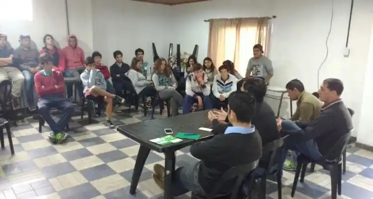 Santa Lucía: Agüero y Caramún encabezaron una charla de seguridad e inspección