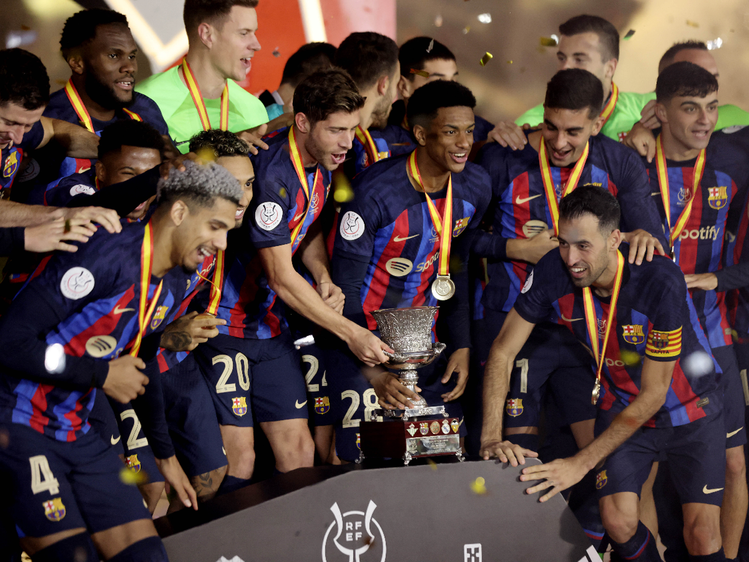 Barcelona se quedó con la Supercopa de España