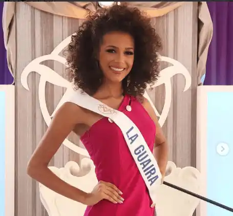 Miss La Guaira gusta por su tipo exótico. 