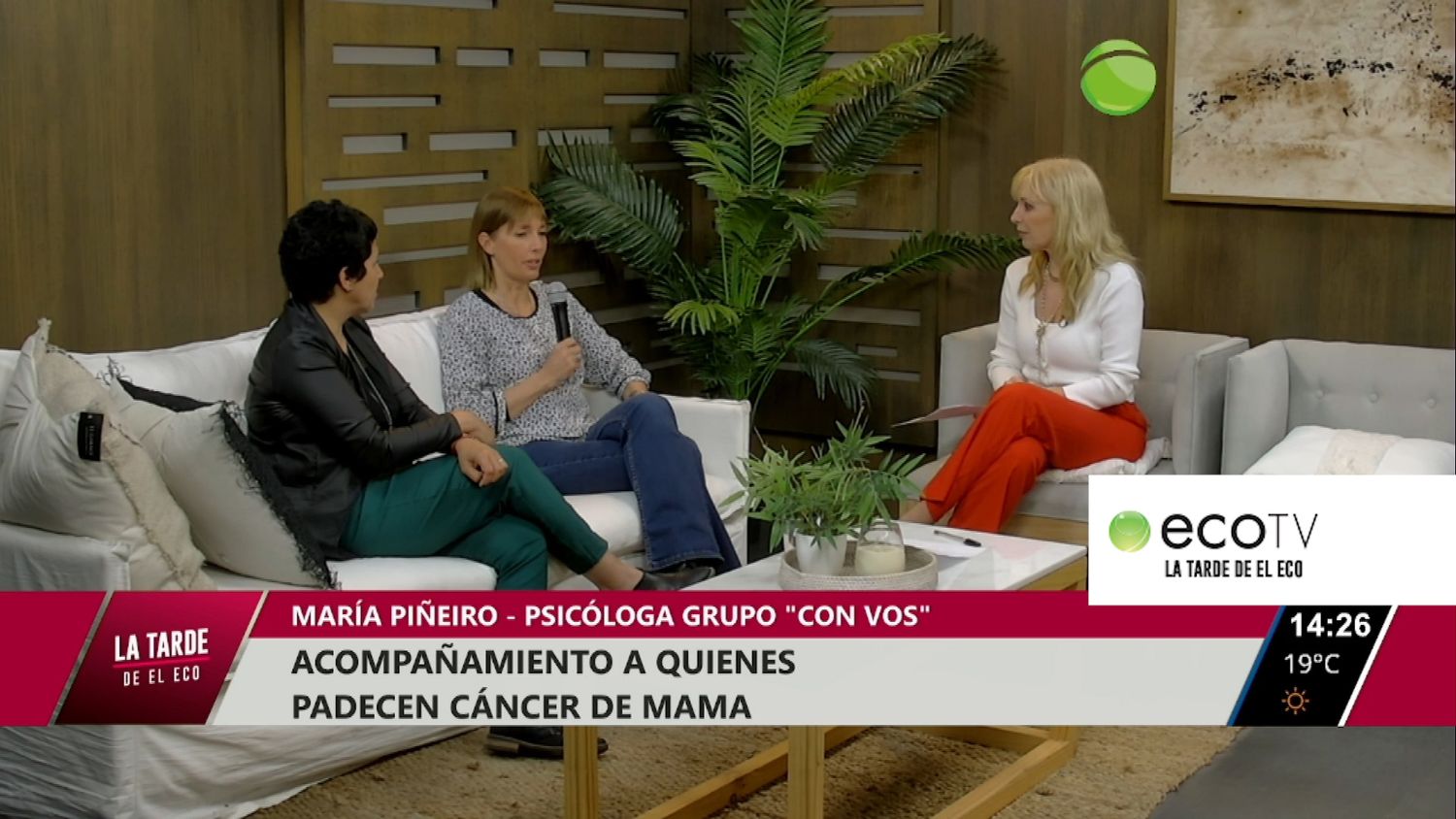 Acompañamiento a quienes padecen cáncer de mama
