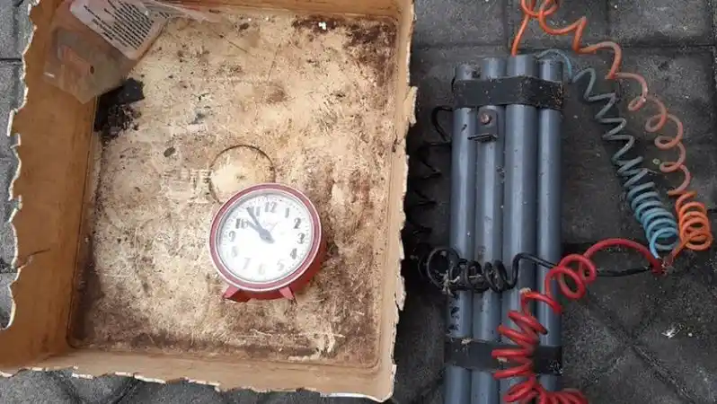 Gran despliegue policial: encontraron un artefacto que simulaba ser una bomba en Balcarce y Jujuy